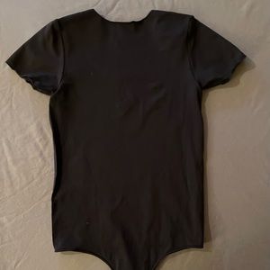 SKIMS  Essential Crew Neck Bodysuit , short sleeve.